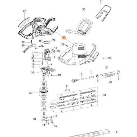 CAJA DE MOTOR ORIGINAL EMAK K45990001