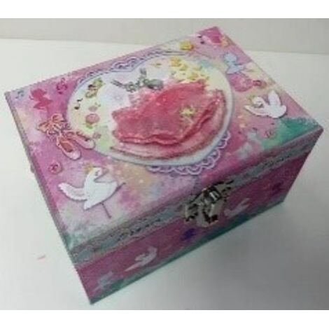 Caja de música rectangular Vestido