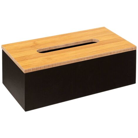 Caja de pañuelos modern color gris marengo - 5five