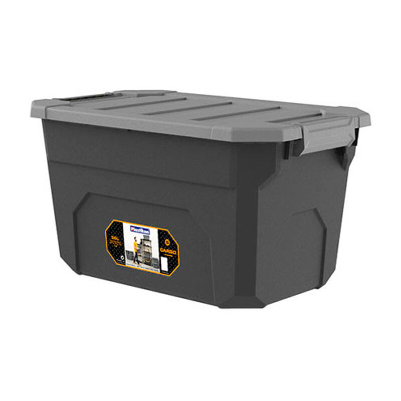 

Plastiken - Caja de plástico cargo gris Capacidad 36L