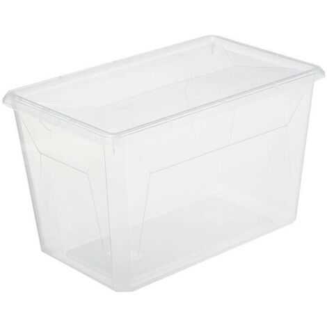 Caja de plástico transparente simply+ 17,8l - 5five