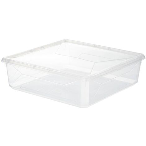 5five - caja de plástico transparente simply+ 6,2l