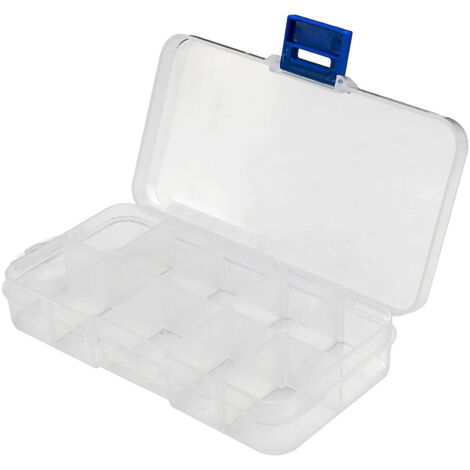 Caja de plástico Workpro con 10 compartimentos