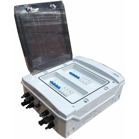 Caja de protección de strings para instalaciones fotovoltaicas - CHINT Opciones: KFVBOXC22M16 - 2 String 16A 1000VDC