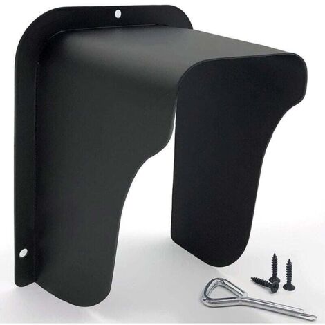 Caja de protección solar para timbre exterior, cubierta metálica impermeable