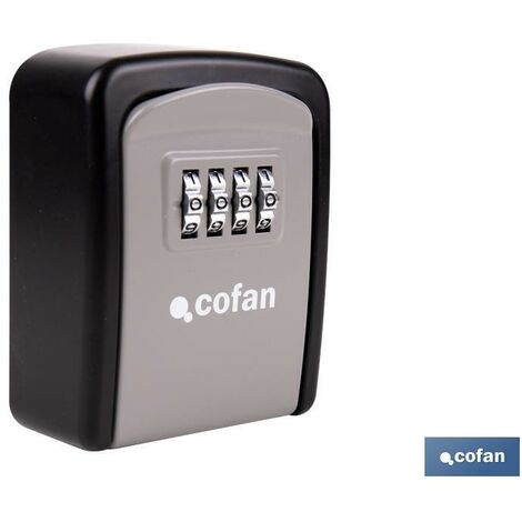 Caja de seguridad para llaves cerradura con combinación 4 dígitos -  Cablematic