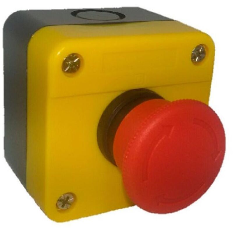 

Caja de Superficie con Pulsador de Paro de Emergencia Ø40mm 1NC - 1NC - Maxge