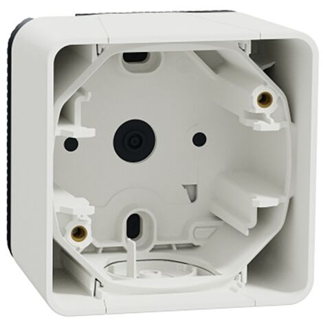 Caja de superficie  de Schneider  Blanco - 1