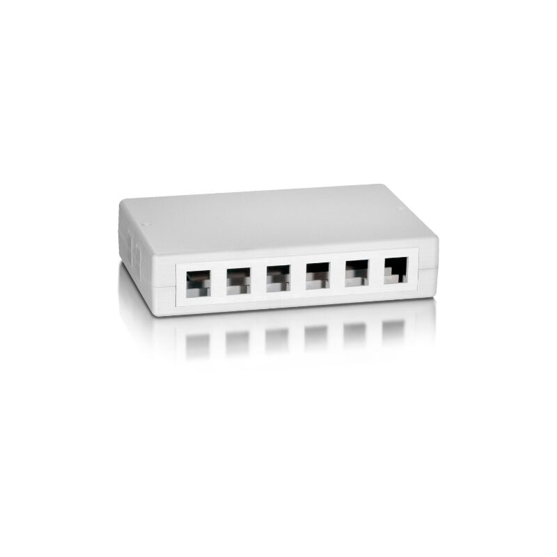 

Caja de superficie keystone para 12 rosetas 125460 - Equip