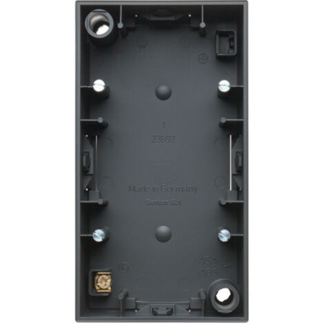 Caja de superficie Hager s.1 plástico 154x83 mm