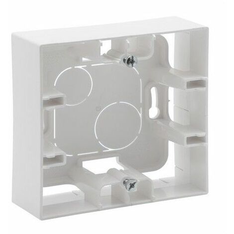Caja de superficie Niloé Step 1 elemento blanco mate LEGRAND 864181