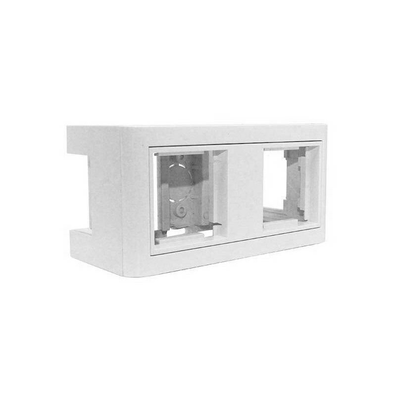 

JSL - Caja de superficie puesto de trabajo 2 módulos 45x45