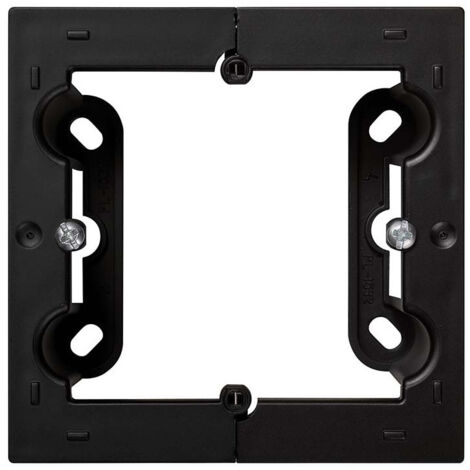 Caja de superficie simon s10 negro