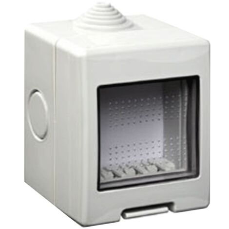 Caja de superficie Urmet Simon IP55 2 módulos gris 12502