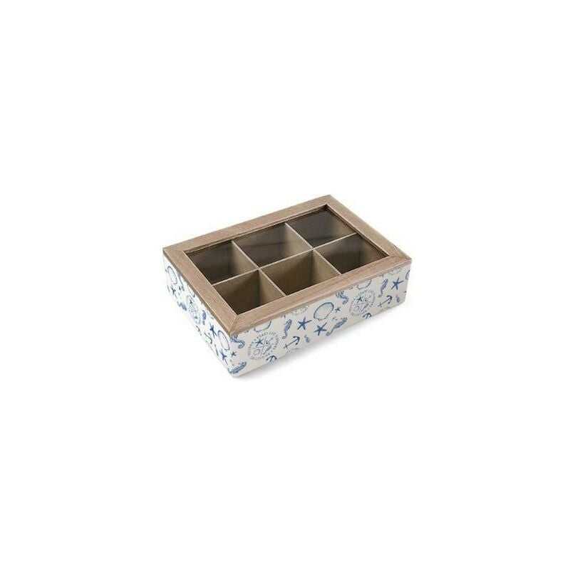 

Caja de Té Náutico Madera (17 x 7 x 24 cm)