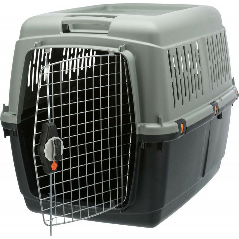 

Caja de transporte Giona 5. Tamaño M. 60 x 61 x 81 cm. para perro. SÉ ECO.