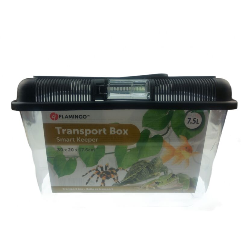 

Caja de transporte Goldie 7,5 litros. para reptiles, peces, tortugas.