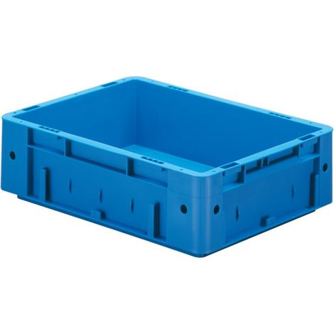 Plastic Forte Serie Blue - Set de 4 Cajas de Ordenación Multiusos de 5L.  Azul