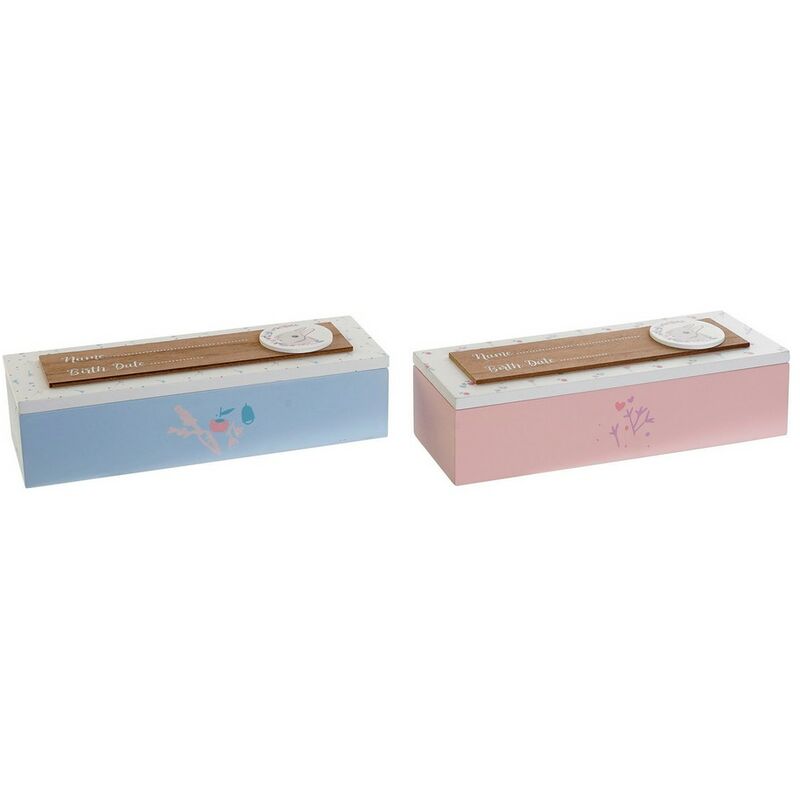 

Caja Decorativa DKD Home Decor Madera MDF (2 pcs) (24 x 8 x 6.5 cm)