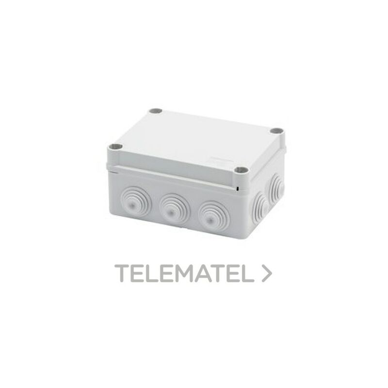 

CAJA DER. C/CONOS IP55 150X110X70 1/4VU. GW44026 - Gewiss