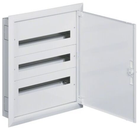 Caja distribución empotrable FW2 con 3 filas 24 módulos