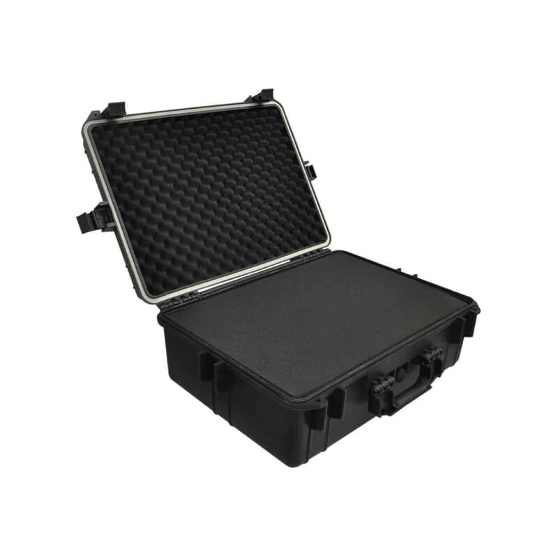 

vidaXL Maletín rígido de transporte negro con espuma 35 litros - Negro