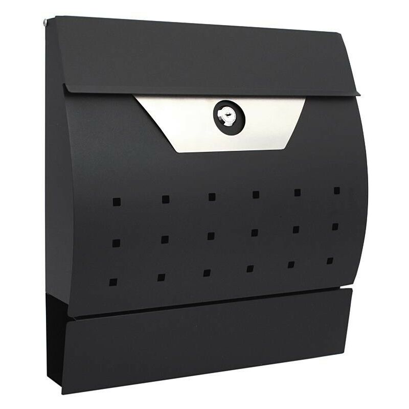 

Caja en letras M-Kraft Semicircular Negro-Niedzd