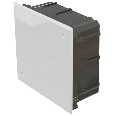 Caja enlazable + tapa 125x125x45 t/torn.