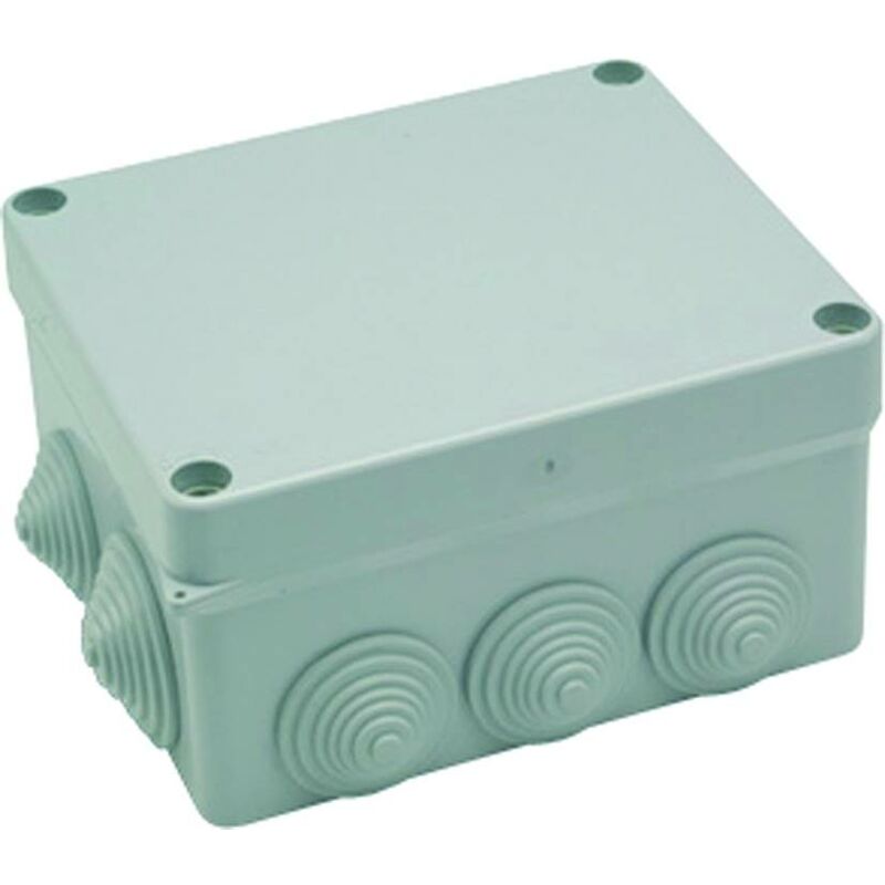 

Caja Electricidad Estanca 160X135X83 Con Conos Abs Gris Famat