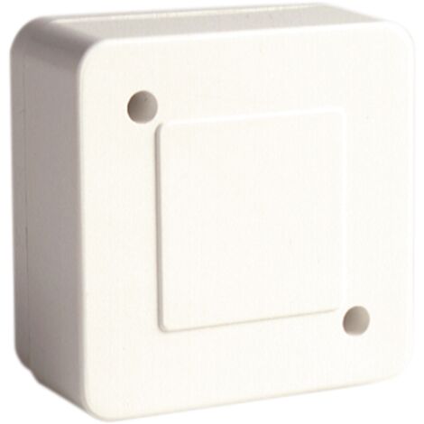 Caja estanca cuadrada de conexión IP20 82x82x40mm color blanco SOLERA 1762