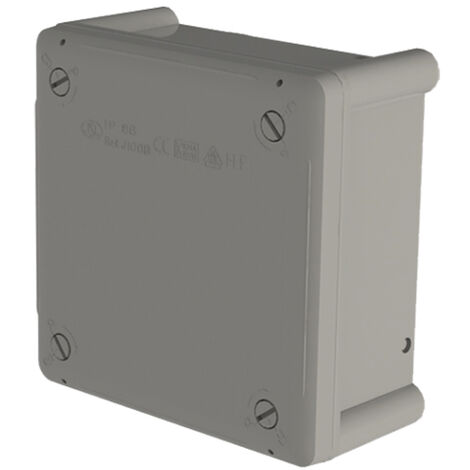 Caja estanca lisa 100x100x55 t/tornillo