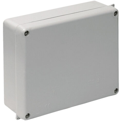 Caja estanca ciega 220x170x80mm. Tornillos 1/4 vuelta (Solera 886)