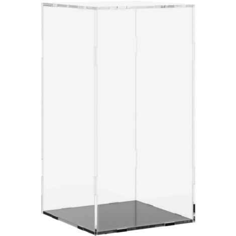 Caja expositora transparente de acrílico 20x20x38 cm vidaXL