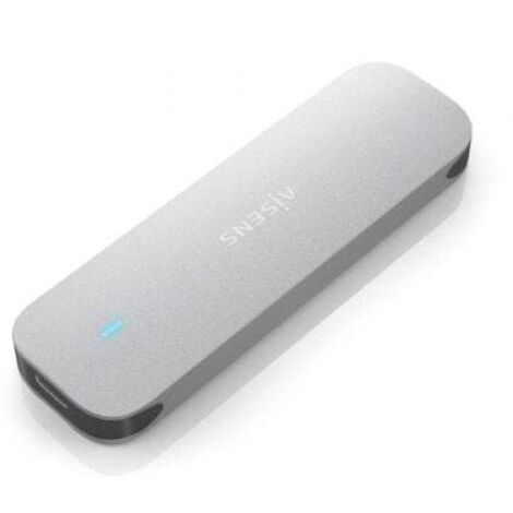 Caja Externa para Disco SSD M.2 NVMe Aisens ASM2-025SL/ USB 3.2/ Sin tornillos