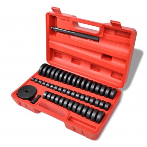 Caja extracción rodamientos discos de 18 a 65 mm 51 piezas garaje 020004164