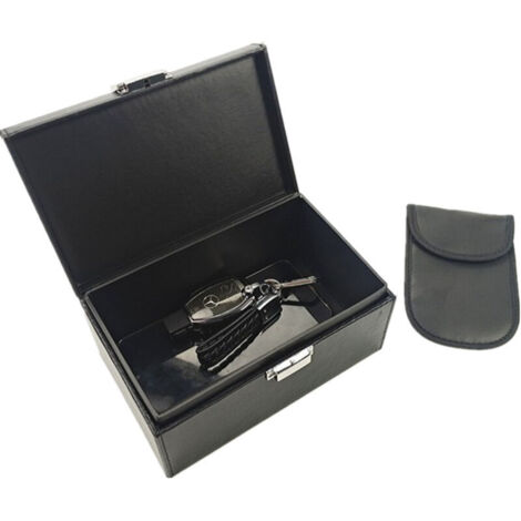 Caja Faraday extragrande para llaves de coche, antirrobo, para guardar llaves de seguridad (19 x 127 cm)