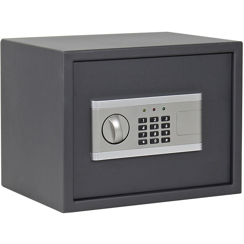 

Caja fuerte electrónica 350x250x250mm caja de seguridad con cierre de combinación numérica y alarma