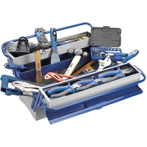 Caja herramientas 5 Bandejas 76 piezas ALYCO