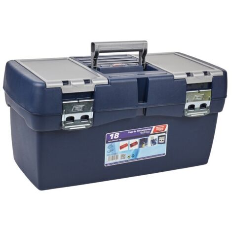 OUTIFRANCE Caja herramientas con bandeja+estuche118005-18 Tayg 580X290X290
