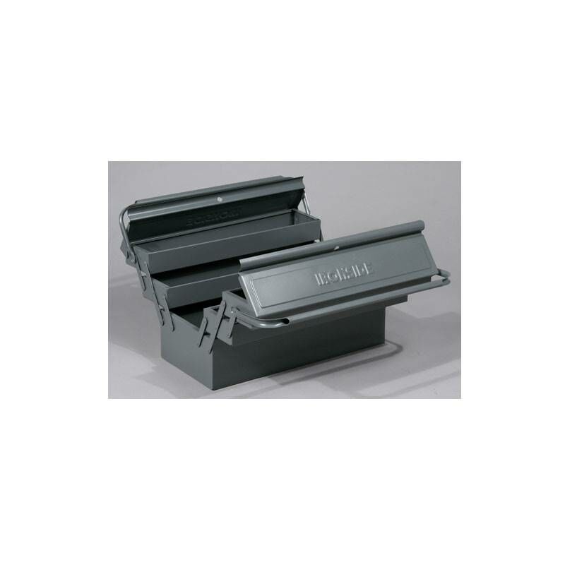

Caja de herramientas metal 460 x 220 x 220 Con 5 Compartimentos