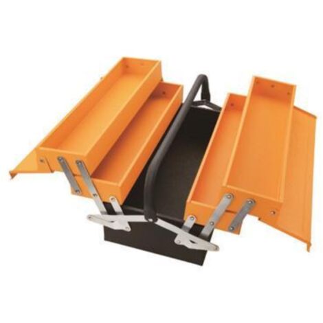 CAJA HERRAMIENTAS METALICA 3 COMPARTIMENTOS 40CM TOLSEN