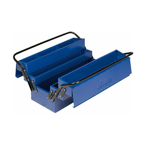 Caja Herramientas Met��Lica Plegable 2 Asas 5 Bande Irimo 500 X 210 X 245 Mm