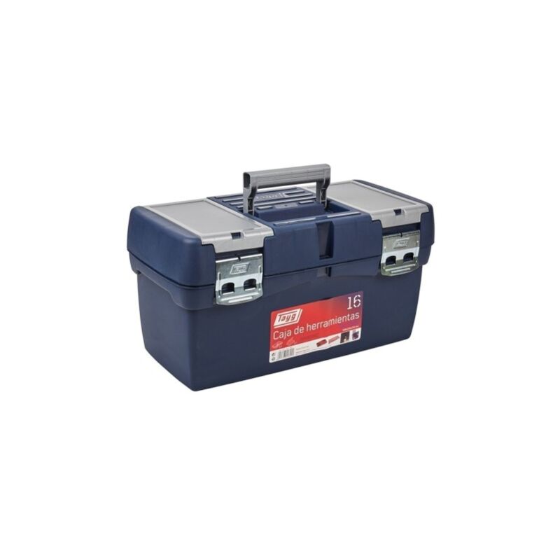 

Industrias Tayg - Caja Herram 500x258x255mm Band/estu C/met. Pp Az N§16 Tayg