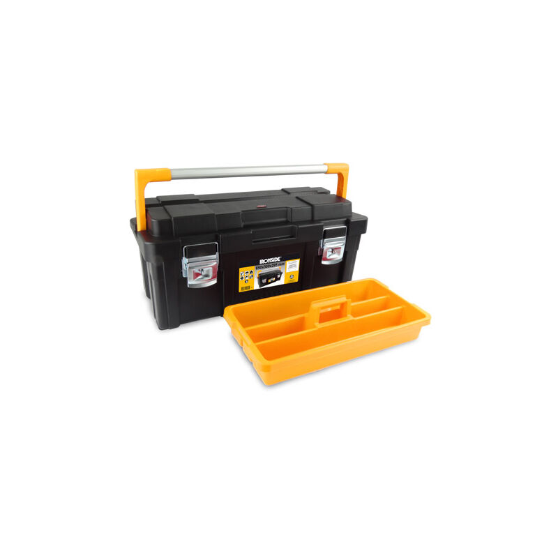 

Caja de herramientas Ironside profesional plus con asa aluminio grande