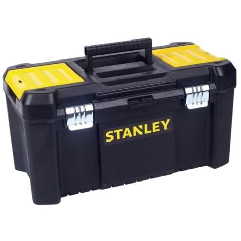 Caja Herramientas STANLEY 48.2X25.4X25Cm Plastico Negro/Amarillo 