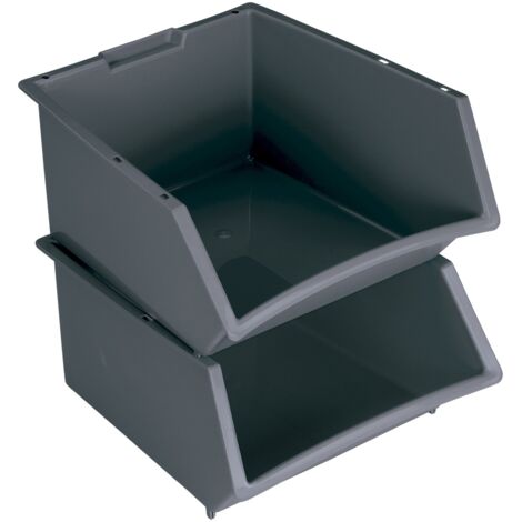 Caja hogar grande negro