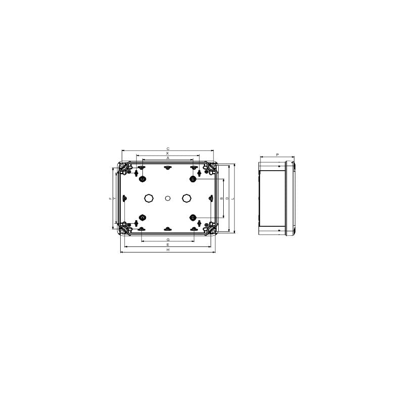 

Caja Ind ABS 192x164x87 NSYTBS19168 - Schneider Electric