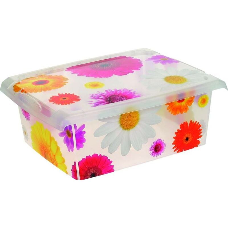 

Caja Infantil Fashion Box Pink Flowers 10l