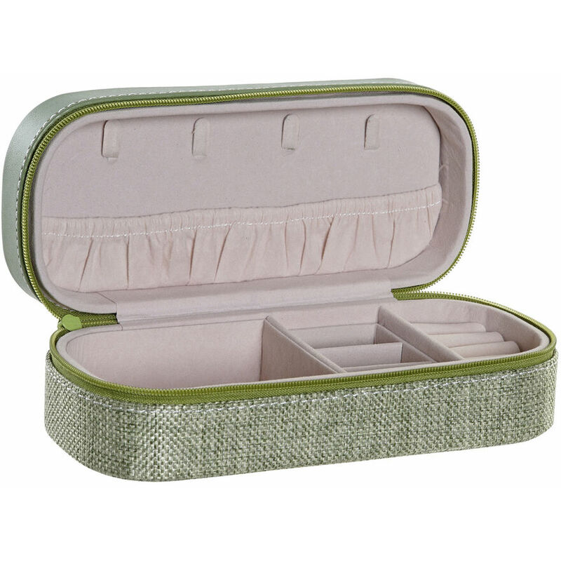 

Caja-Joyero DKD Home Decor Poliéster Tradicional (18 x 8 x 6 cm)