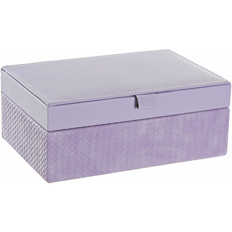 

Caja-Joyero DKD Home Decor Poliuretano Romántico Espejo (18 x 12 x 7 cm)
